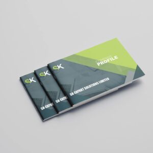Company Profile Design (With your own Script)