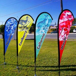 Tear Drop Banner