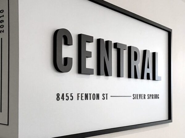 2D Light Signage